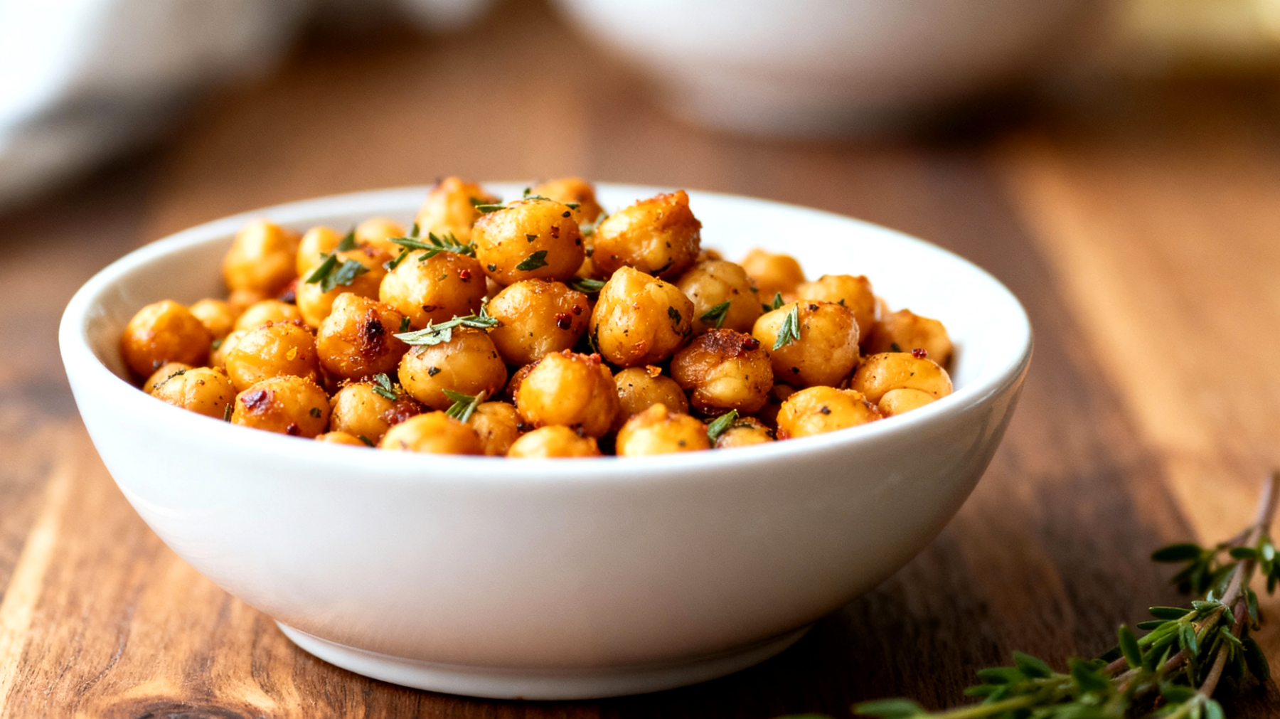Geröstete Kichererbsen mit Gewürzen (Ceci tostati speziati)"
