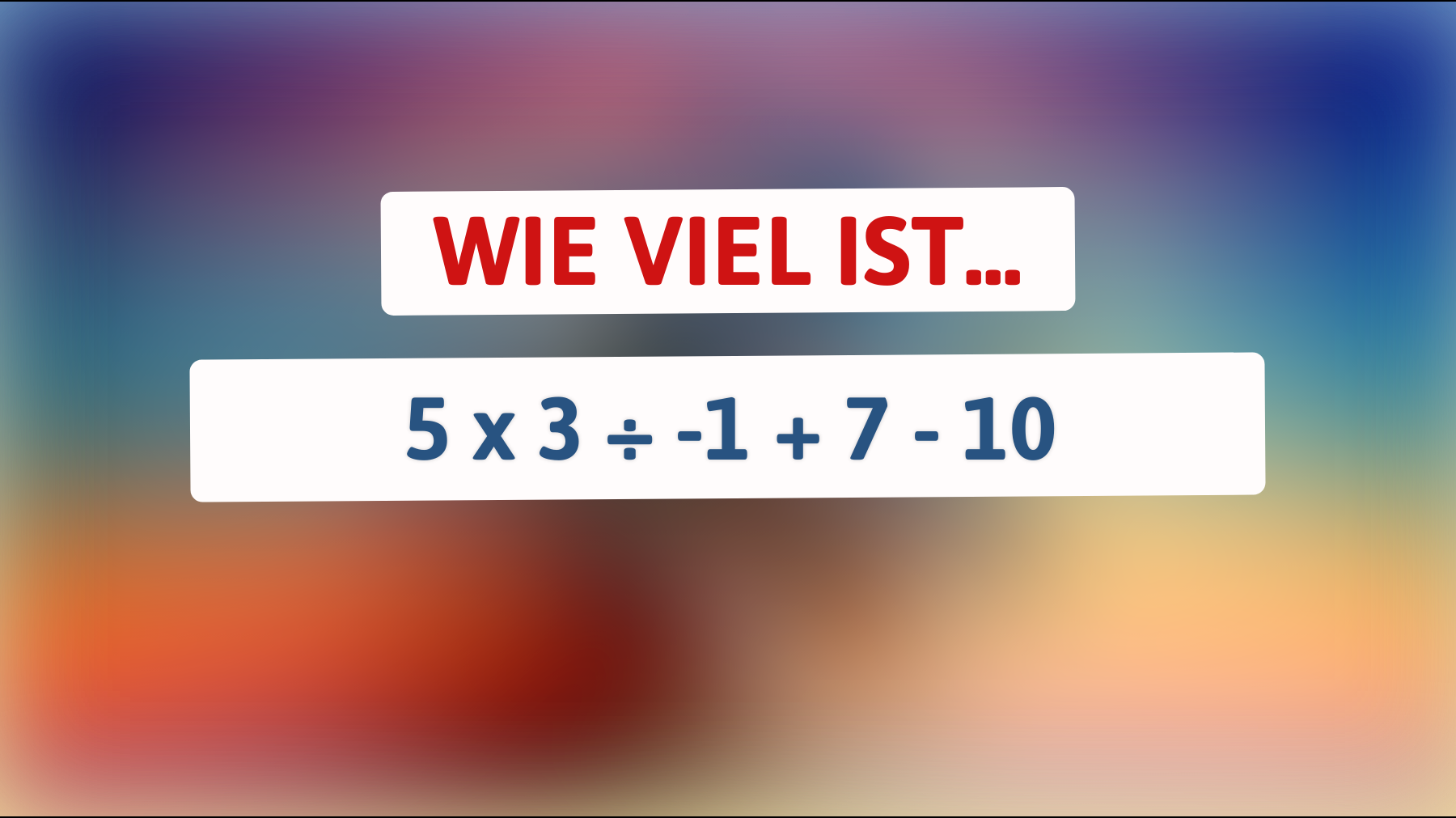 Hast du das Zeug dazu, dieses knifflige Mathe-Rätsel zu lösen, das selbst die schlauesten Köpfe herausfordert? Finde es jetzt heraus!"