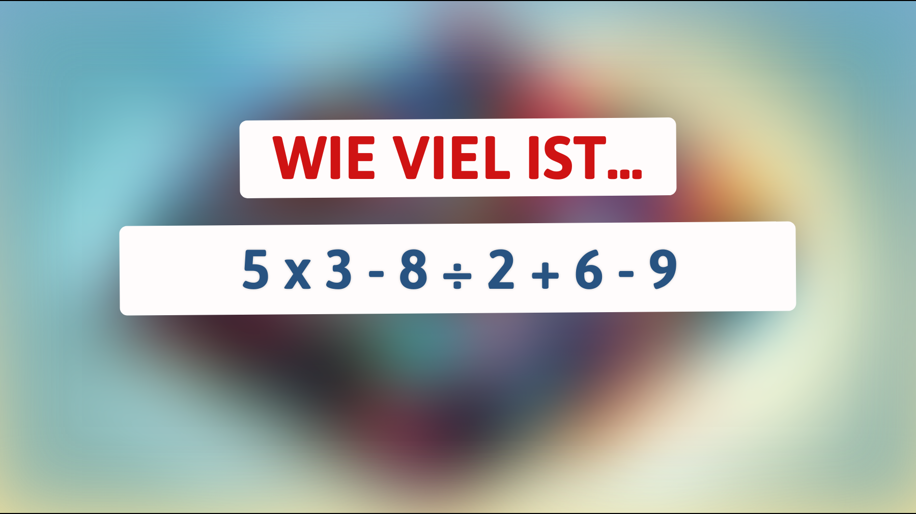 Herausforderung für schlaue Köpfe: Kannst du dieses Mathe-Rätsel lösen, das nur die klügsten unter uns knacken können?"