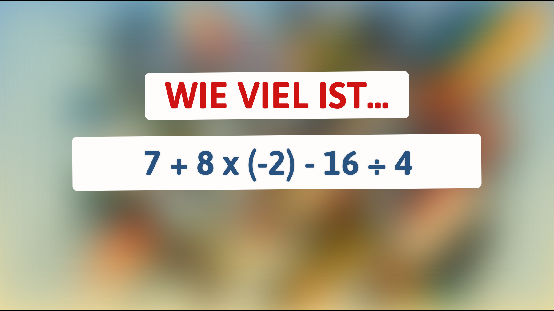 Nur für scharfsinnige Denker: Kannst du dieses mathematische Rätsel knacken? Herausforderung angenommen!"